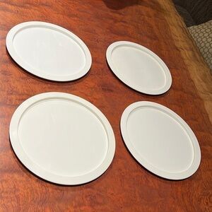 Set of 4 Bodum 11” Melamine Plates